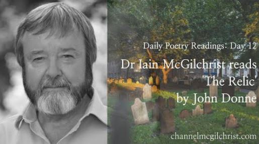 Daily Poetry Reading #12: ‘The Relic’ by John Donne
