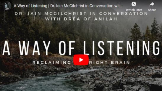 A Way of Listening – Reclaiming the Right Brain