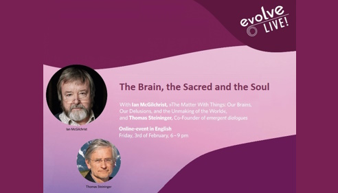 The Brain, the Sacred and the Soul – evolve LIVE! online event with Dr Iain McGilchrist