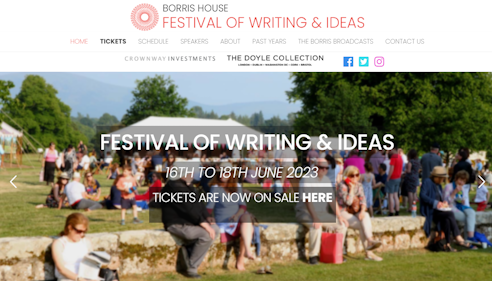 Festival of Writing & Ideas (in-person event)