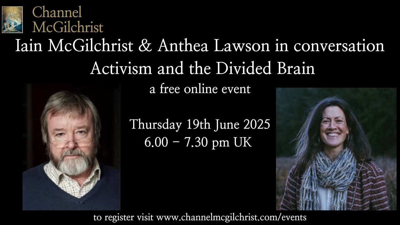 Anthea and Iain - Activism and the Divided Brain